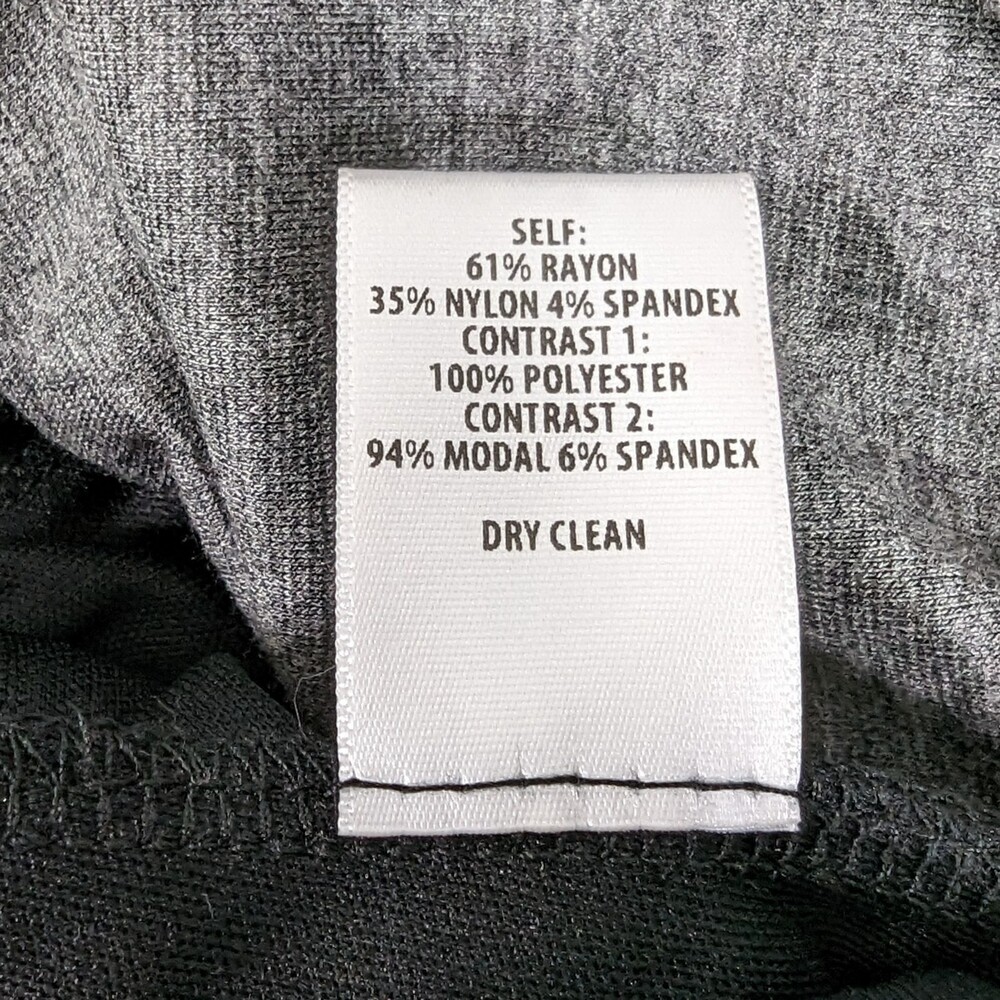 Bailey 44 Dress XS Women's Bell Sleeve Ponte Knit Shift Gray Mini - Picture 6 of 6
